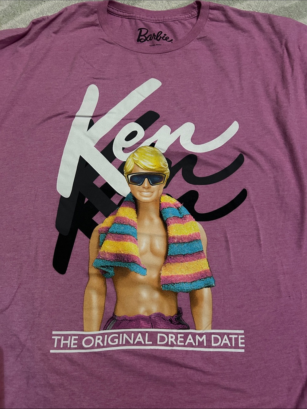 Barbie Men's Swim Ken Graphic Tee